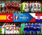 Группа D ЕВРО-2016 формируется путем выбора из Испании, Чехии, Турции и Хорватии